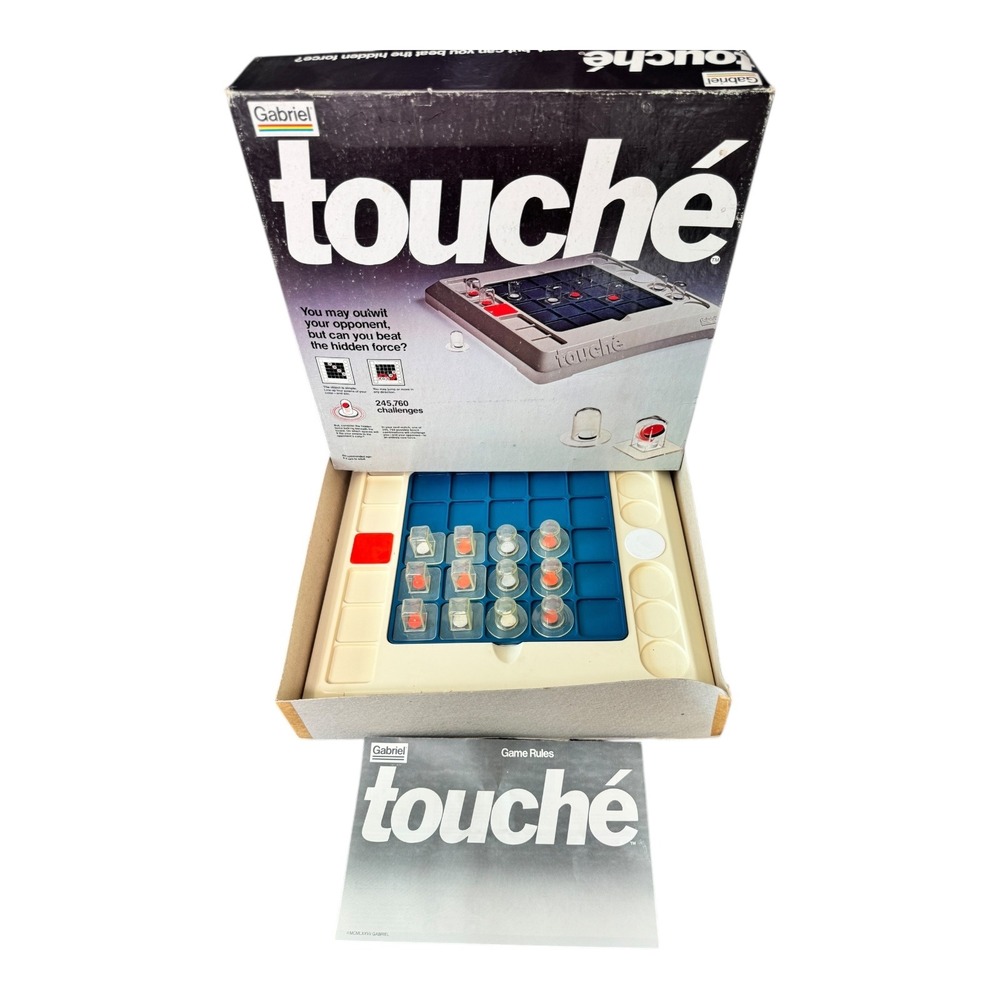 Gabriel‎ Touche Game 245760 Challenges Strategy Board Game For Ages 8 Plus 1976